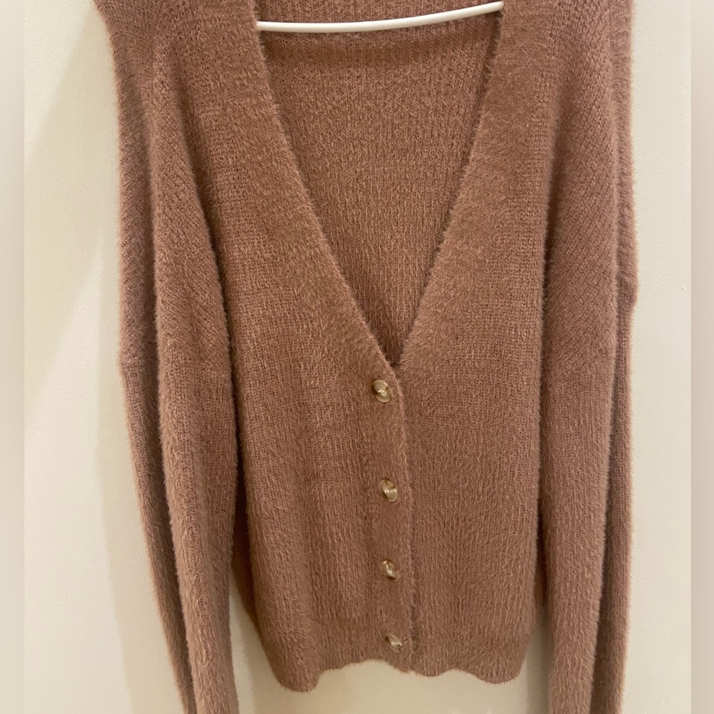 Cozy Mauve Women's Cardigan